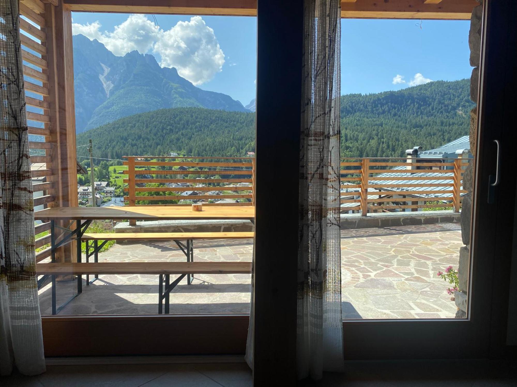 Reggia Al Sole Apartamento Pieve di Cadore Exterior foto